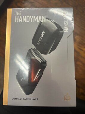 MANSCAPED The Handyman Compact Face Shaver Waterproof Rechargeable NEW SEALED